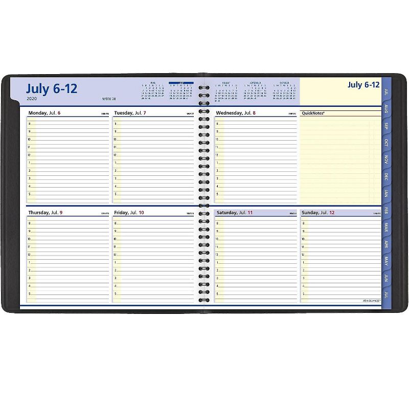 AT-A-GLANCE 2020-2021 8 x 10 Academic Planner, QuickNotes 76-11-05-21