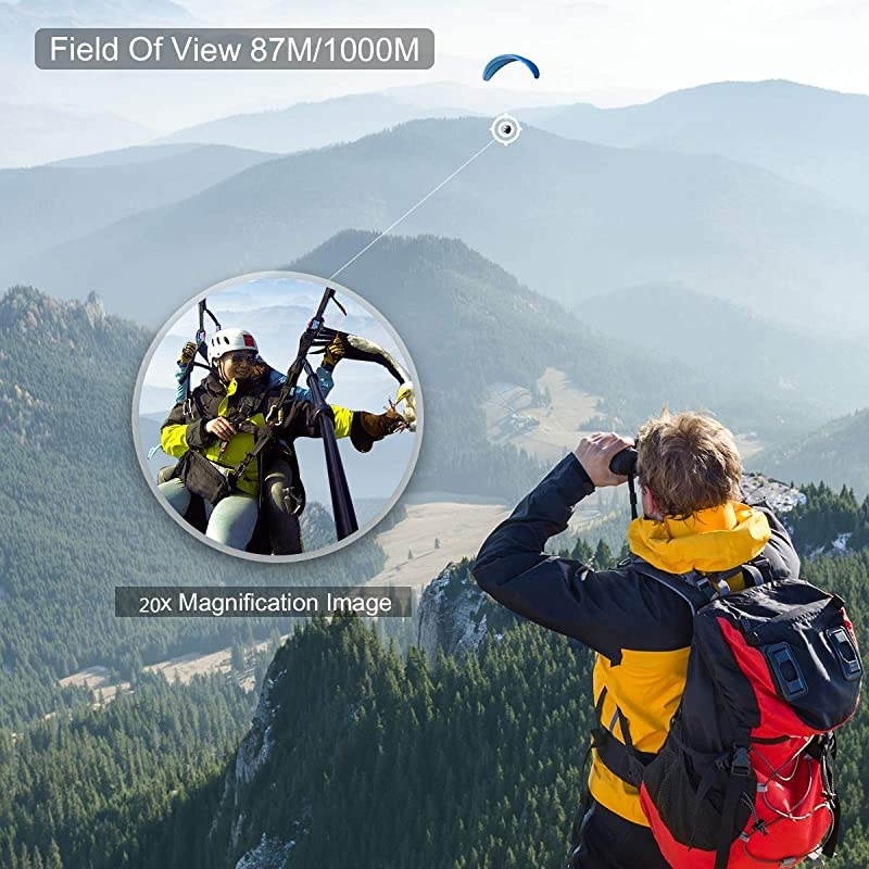 Telescopes40x60 Waterproof Compact Scope for Adults Bird Watching Hunting Shooting Camping Travelling Wildlife Secenery Army