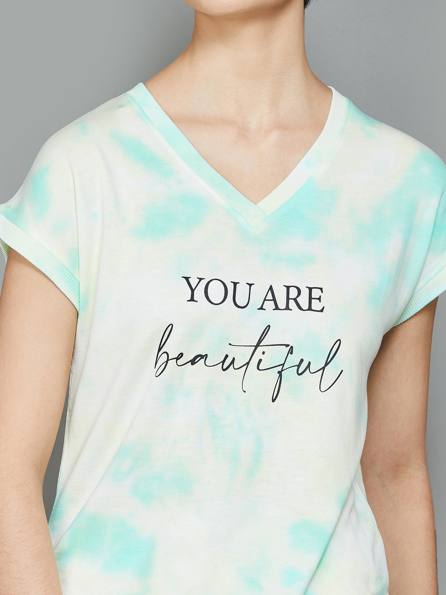 KAPPA Multicolored Printed Sports T-Shirt