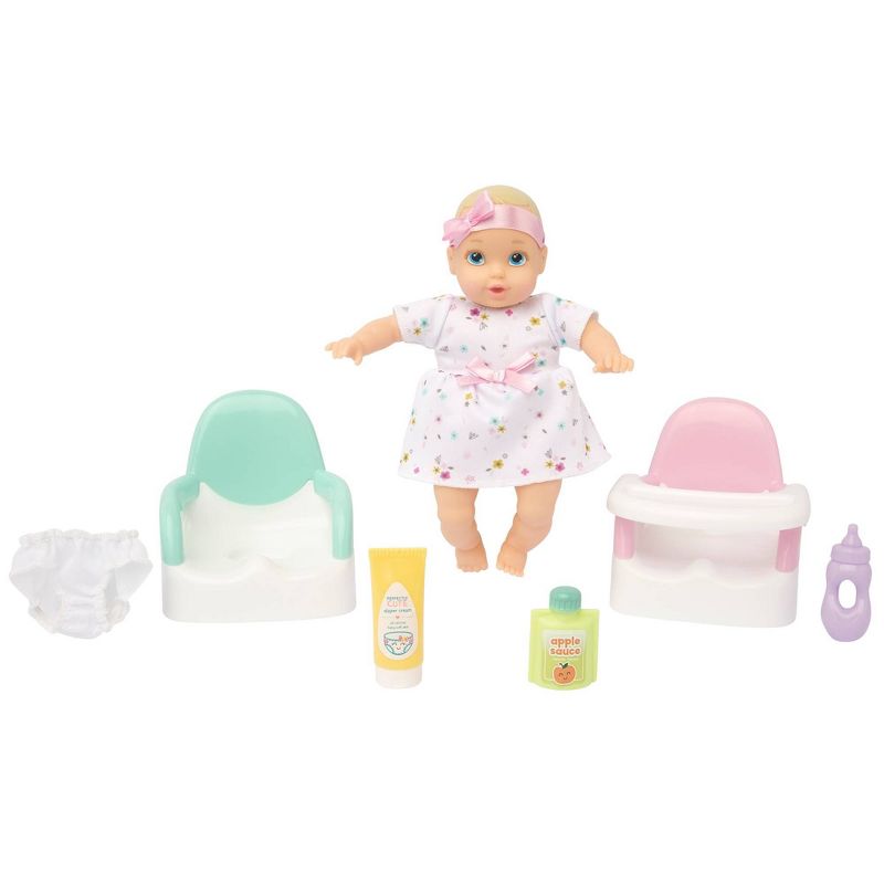 Perfectly Cute 8" My Lil' Baby Feed N Go Set - Blue Eyes