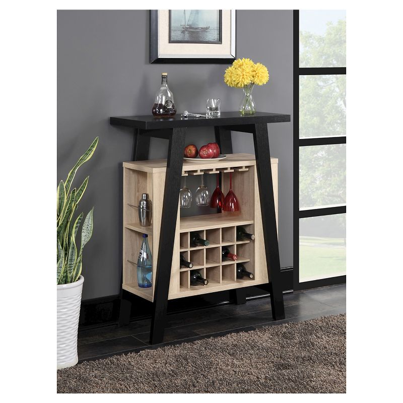 Aster High Bar Cabinet Light Wood - RST Brands