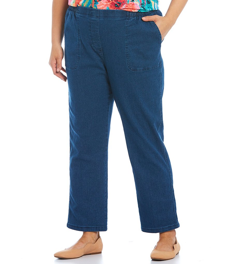 Code Bleu Plus Size Cropped Cargo Pants