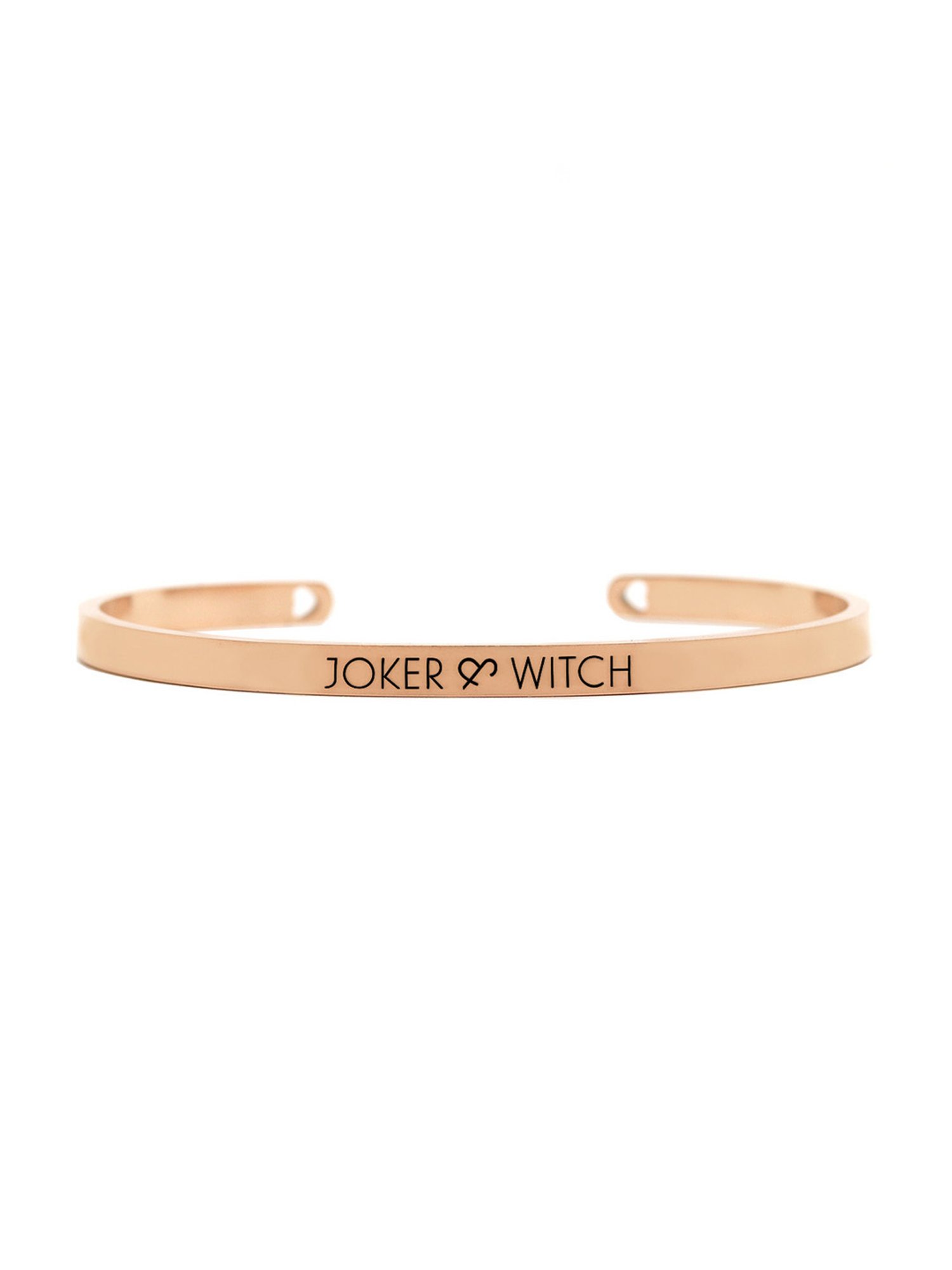 Joker & Witch Band Black Adjustable Bracelet