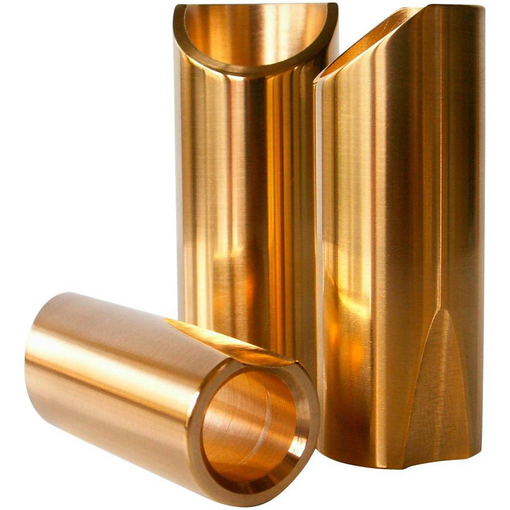 The Rock Slide Brass Rock Slide Guitar Slides Medium Brass
