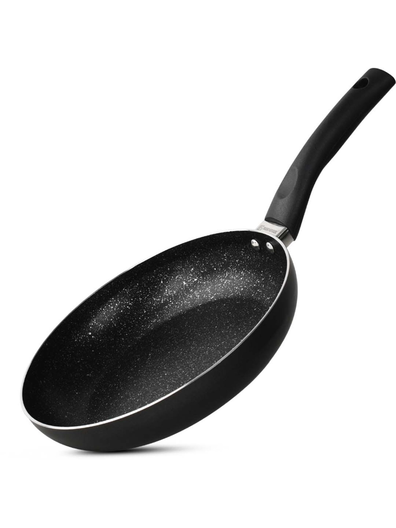 Bergner Black Aluminium Frypan - Set of 1