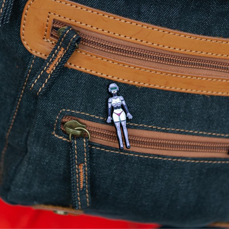 SalesOne LLC Rick and Morty Collector's Enamel Pin, Gwendolyn the Robot