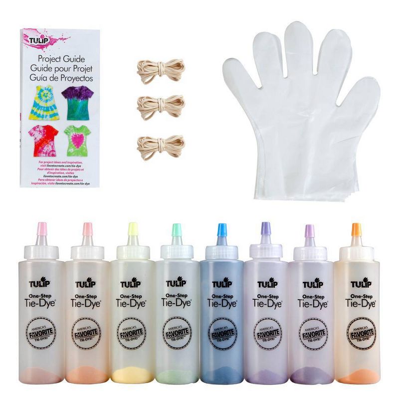 Tulip 45pc One-Step Tie-Dye Kit 8 Colors - Ice Cream Shoppe