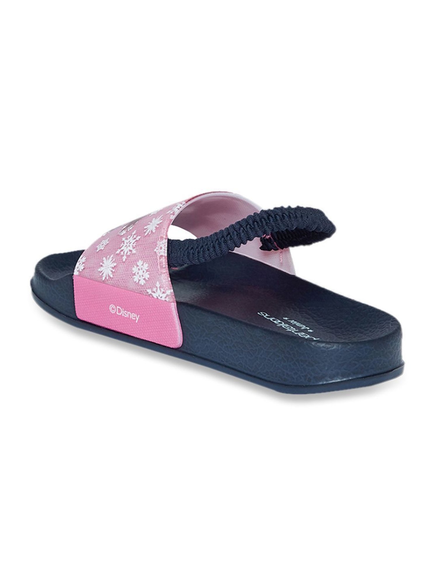 Passion Petals Kids Pink Sling Back Clogs