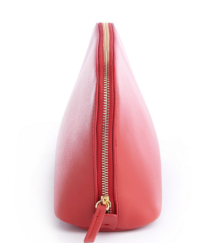 ROYCE New York Leather Large Cosmetic Bag