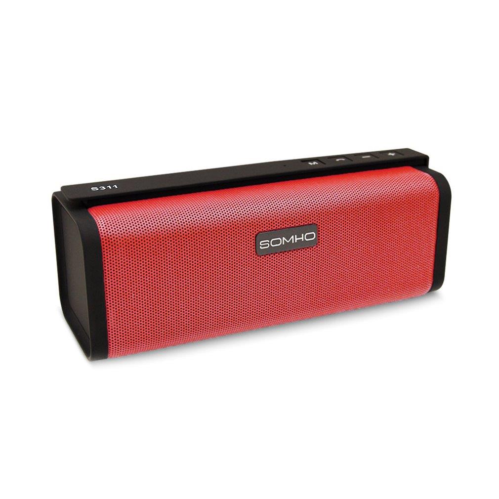 SOMHO Mini Bluetooth Loud Speaker with 2 Horn Stereo Hands Free Subwoofer S311