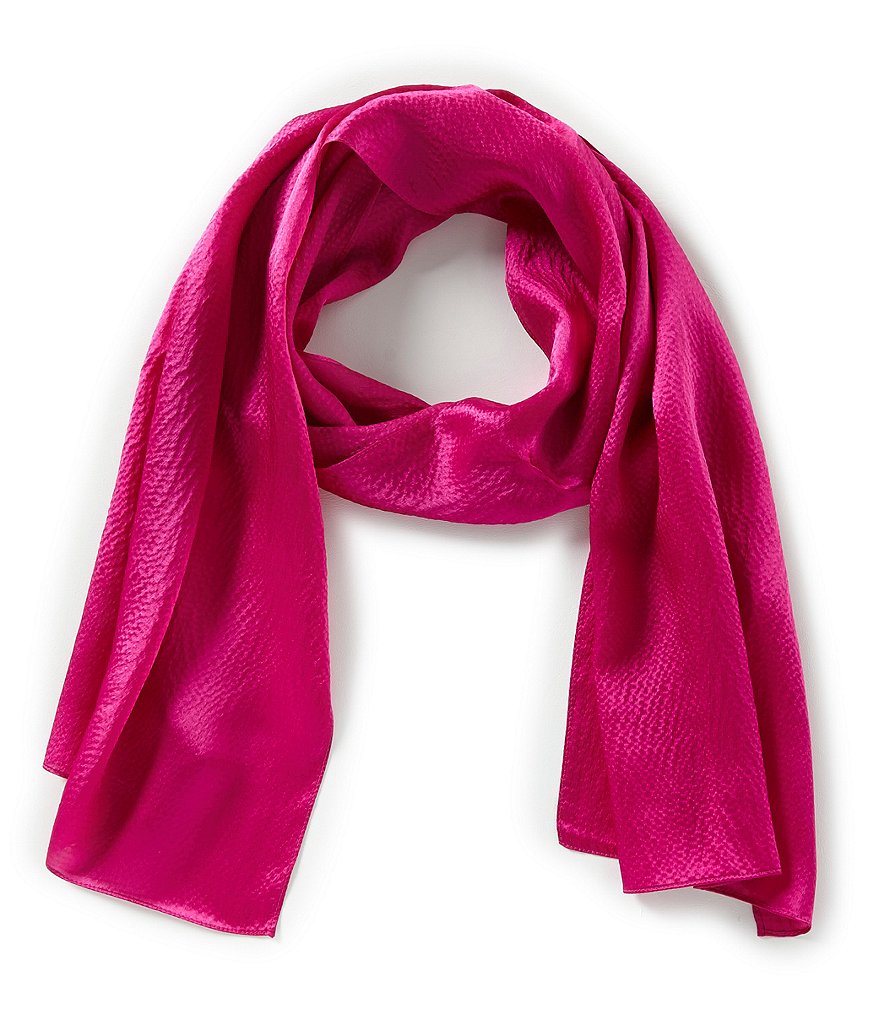 Echo Hammered Silk Oblong Scarf