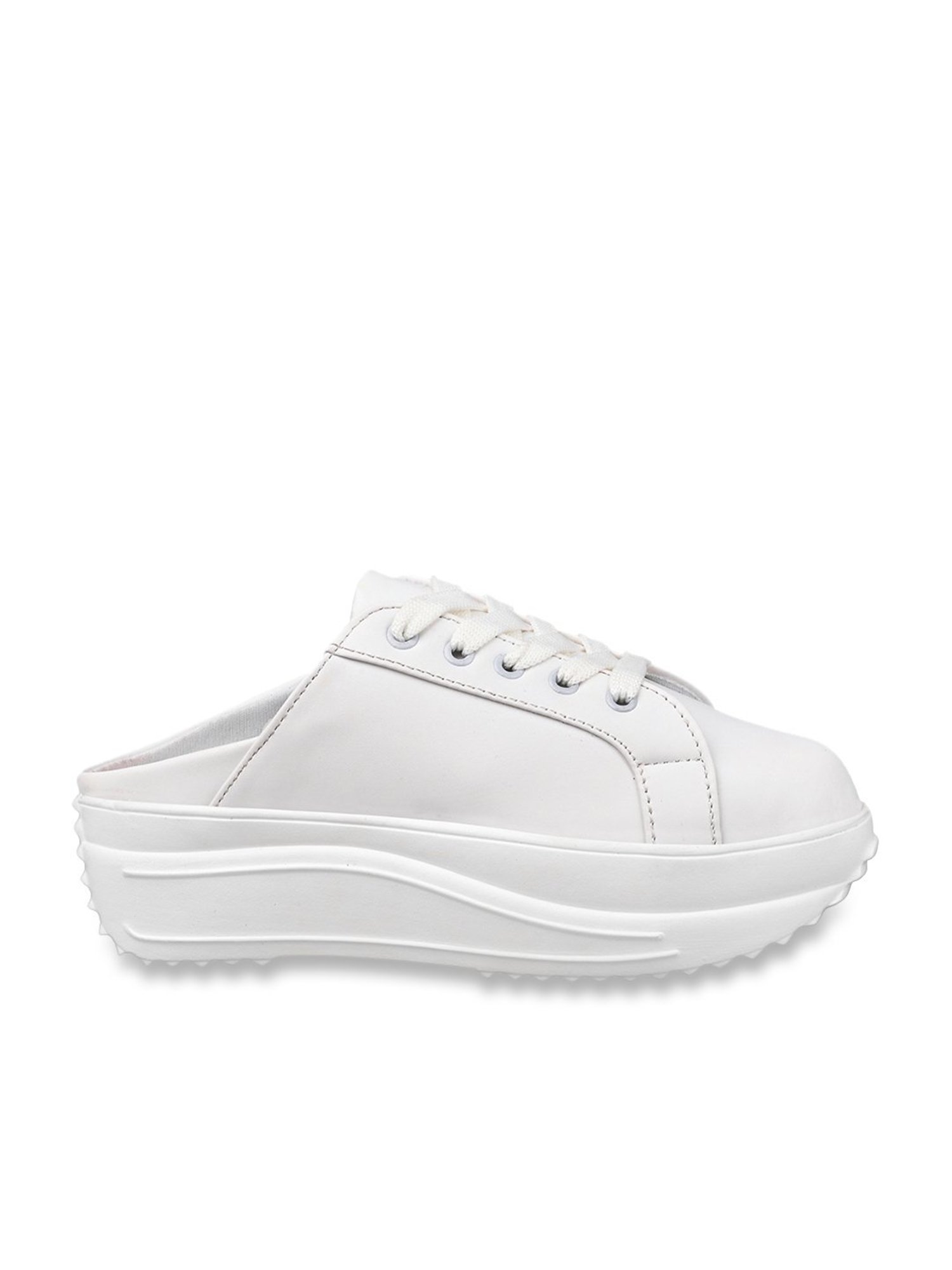 Shoetopia Women's White Sneakers