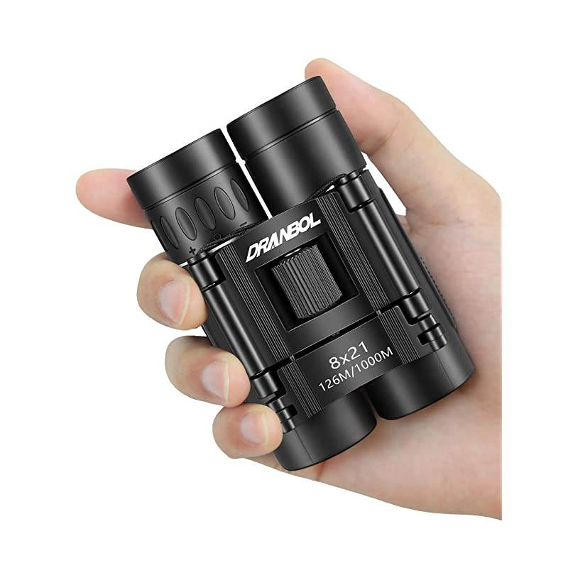 Compact Binoculars for Adults Kids Mini Small Binocular for Bird Watching Outdoor Travel Hiking Folding Pocket Lightweight Opera Glasses for Theater Concert Shows Women Men