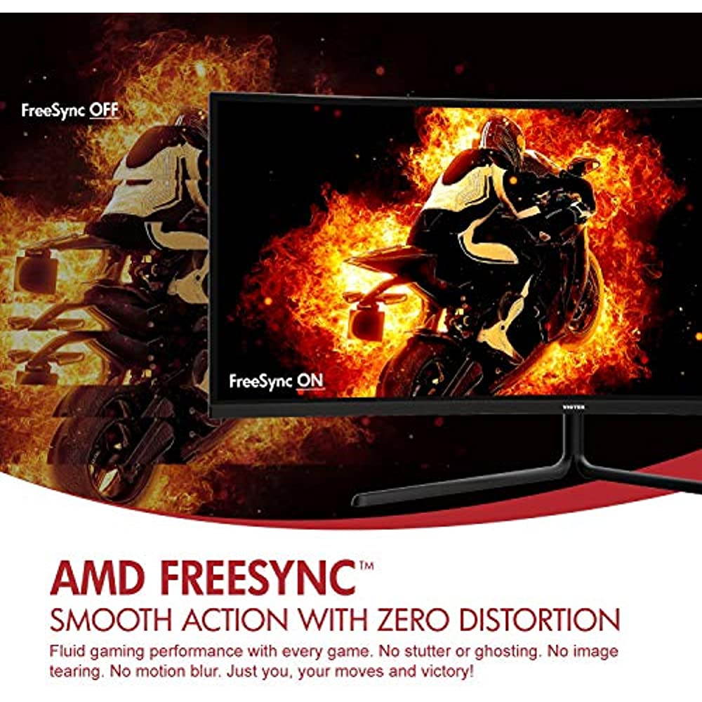 VIOTEK GNV34CB 34" Ultrawide Curved Gaming Monitor | 2560 x1080 100Hz 21:9 | Ultra-Bright VA Panel w/ Dynamic Color + FreeSync | HDMI DVI DP 3.5mm | Deep 1500R Curvature (VESA)
