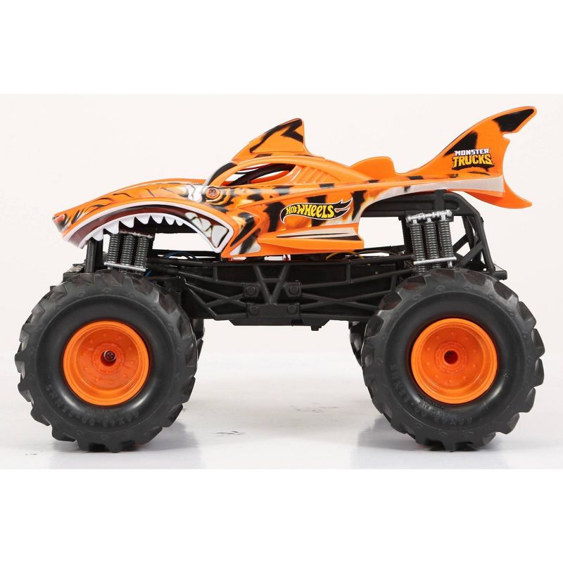New Bright R/C 1:15 Scale Hot Wheels Monster Truck - Tiger Shark