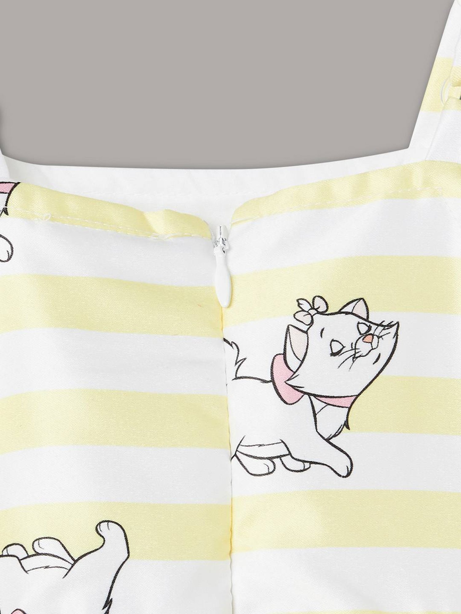 Juniors by Lifestyle Girls Yellow All Over Print Dress