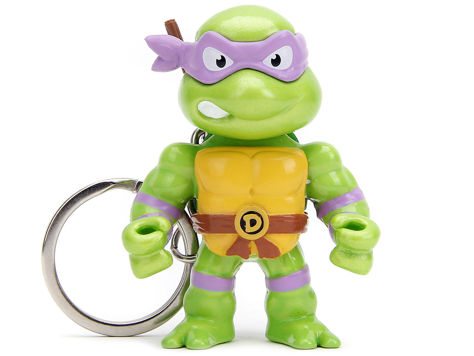 Set of 4 Diecast Figure Key Chains "Teenage Mutant Ninja Turtles" TV Series "Metalfigs" Series Diecast Models by Jada