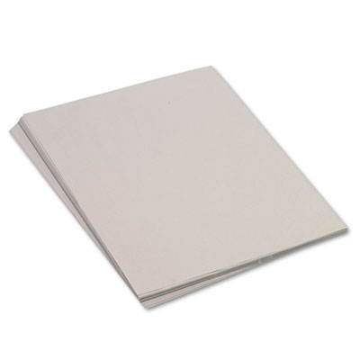 Pacon 103091 Tru-Ray Construction Paper, 76 lbs., 18 x 24, Pearl Gray, 50 Sheets/Pack