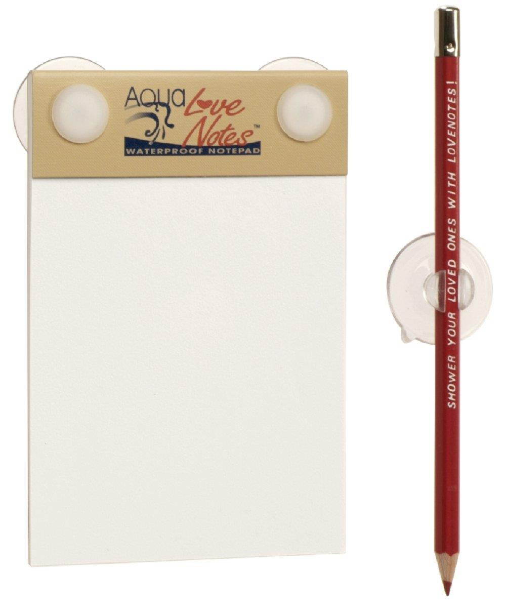 Aqua Love Notes Waterproof Notepad