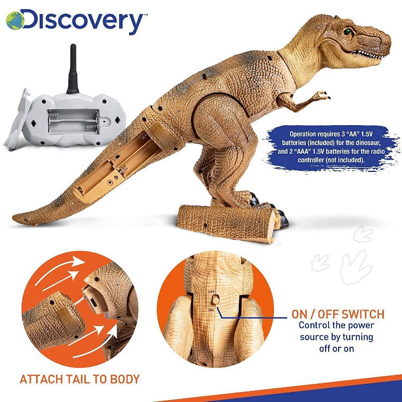 Discovery Kids T-Rex Dinosaur - 5 pc