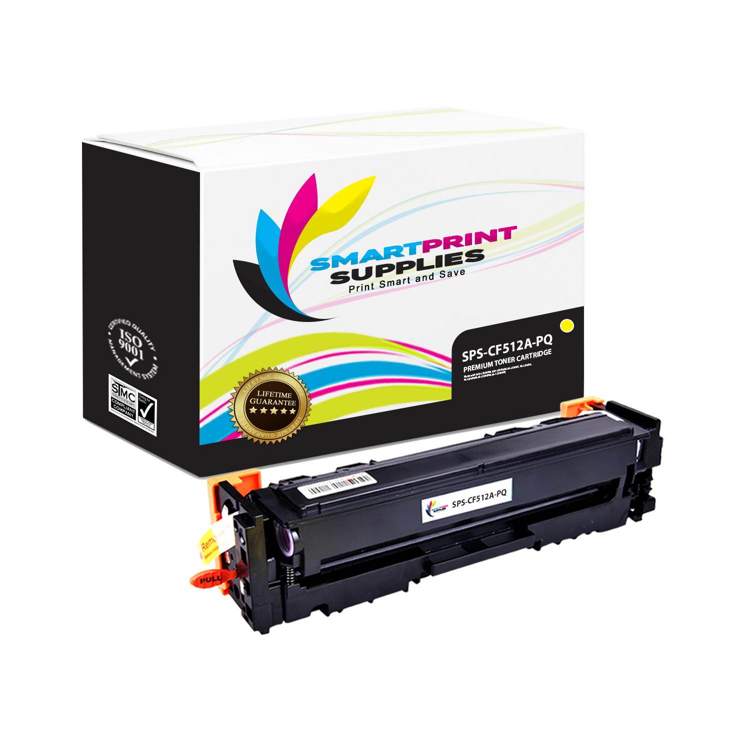 Smart Print Supplies Compatible 204A CF510A CF511A CF512A CF513A Premium Toner Cartridge Replacement for HP Color LaserJet Pro MFP M181fw M180nw M154nw Printers (Black, Cyan, Magenta, Yellow) - 5 Pack