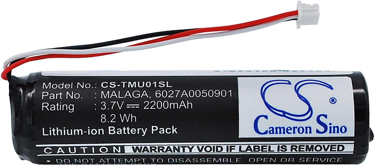 Replacement GPS Navigation Battery Part No.6027A0050901 for Tomtom 4GC01, 4K00.001, 4K00.13,2200mAh Li-ion