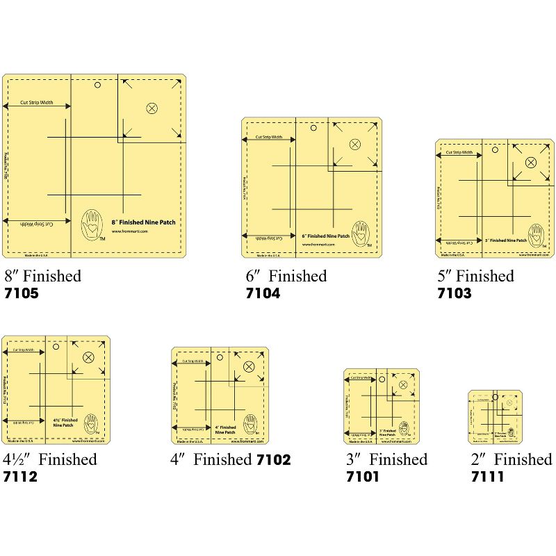 Marti Michell All 7 Ruler Bundle