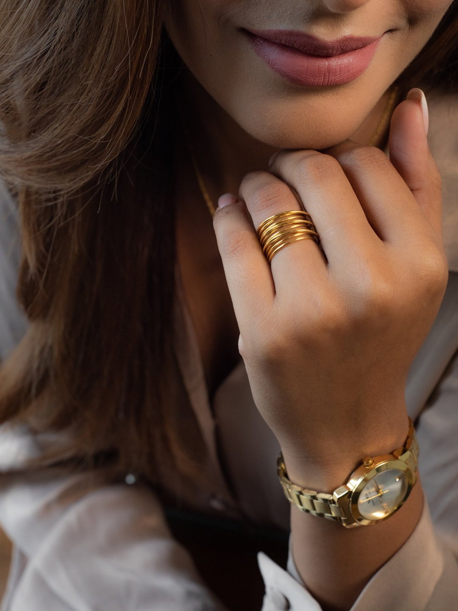 Perfectly Average Coil Ring