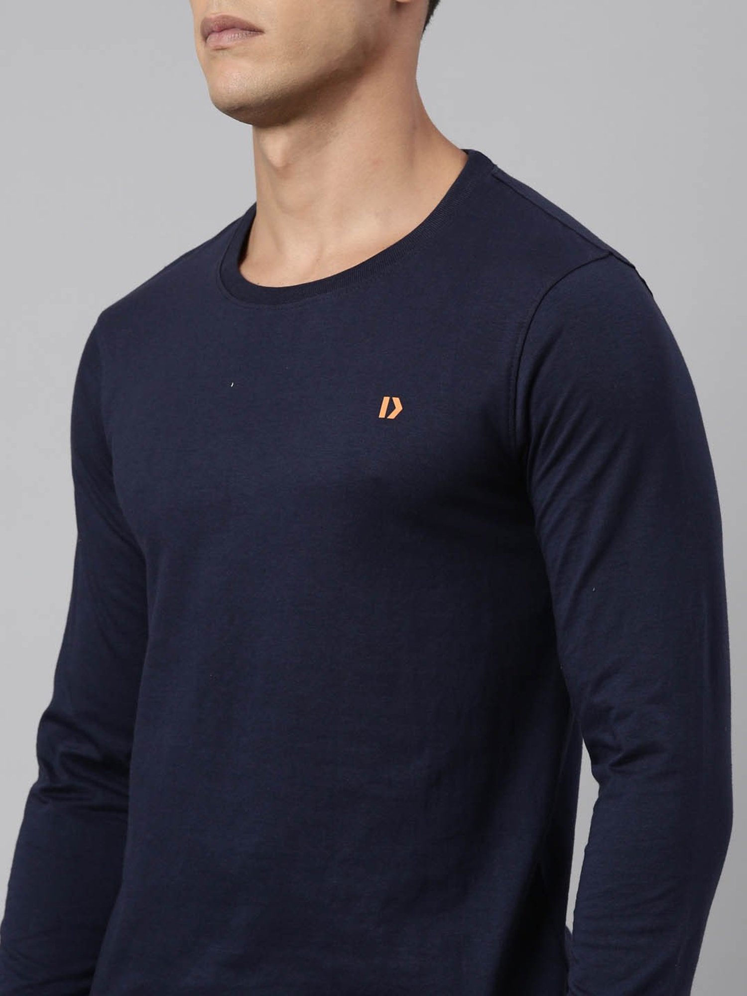 Dixcy Scott Originals Navy Blue Cotton Comfort Fit T-Shirt