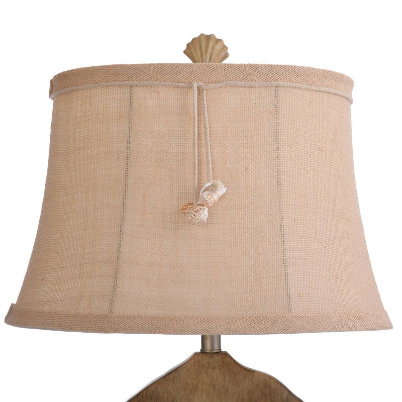 31" Sand Dollar Seashell Table Lamp - StyleCraft