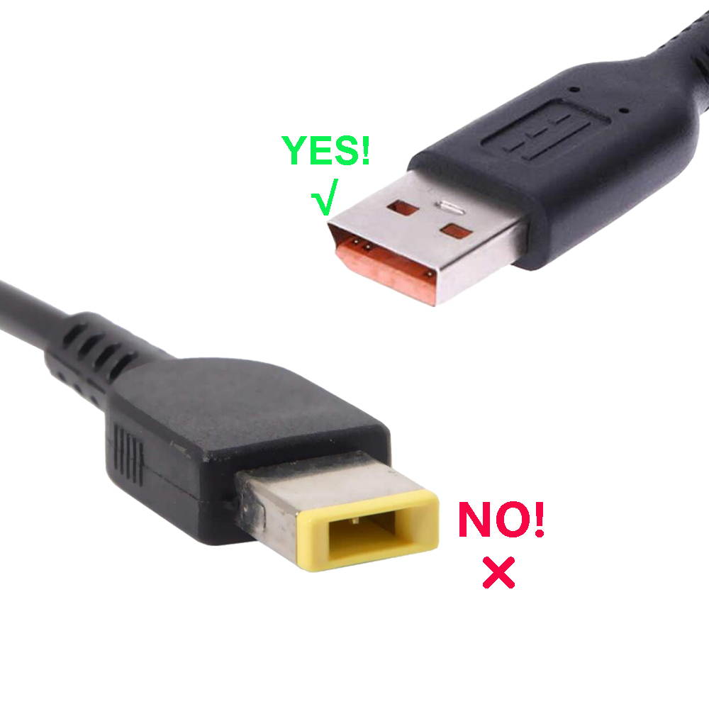 USB C Type C PD Power Adapter Plug Converter Cable for Lenovo Yoga 3 Pro, Yoga 900, Yoga 700, Yoga 3 11, Yoga 3 14, Yoga 3-1470, Yoga3 11-5Y10, Yoga3 14-IFI, Yoga3 11-5Y10, Yoga 3-1470