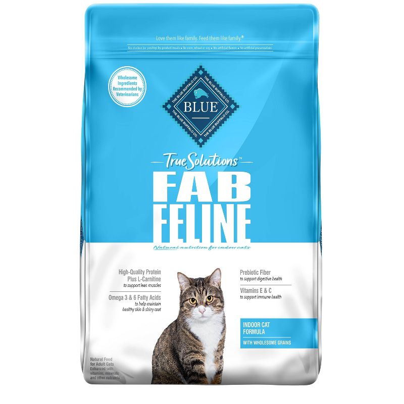 Blue Buffalo True Solutions Regular Indoor Adult Cat Chicken Dry Cat Food - 11lbs