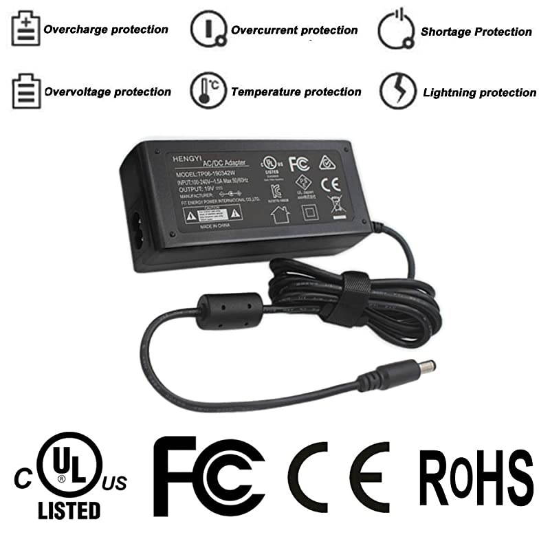 Listed] HY1C 19V 65W Power Supply Adapter Cord(10Ft) for Intel NUC 10 8 7 6 5 Mini PC Kit NUC10i7FNH NUC8i3BEK NUC8I7BEH NUC8i5BEH NUC8i5BEK NUC7I5BNK NUC7i5BNH