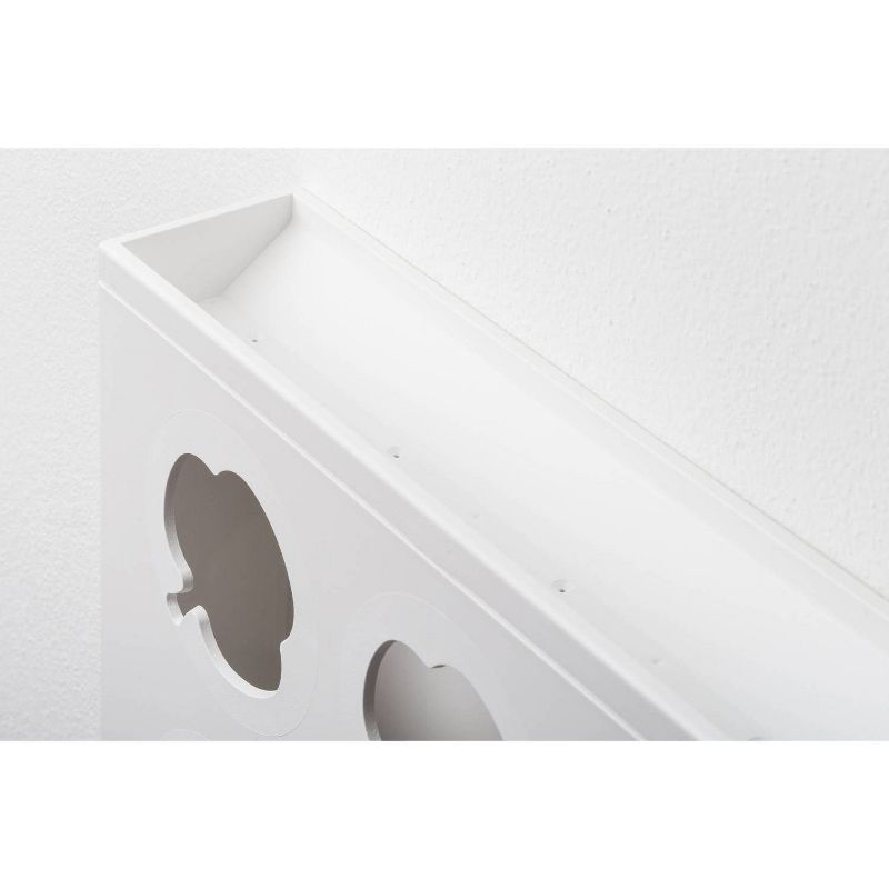 Sullivans Set of 2 Hanging Planters 26"H & 23"H Silver