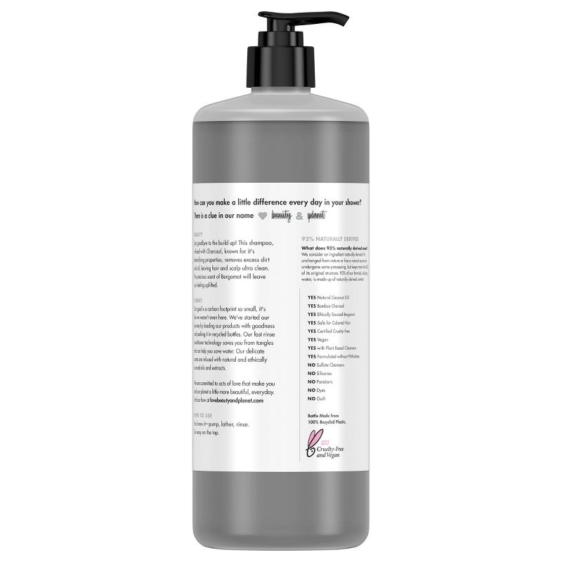 Love Beauty and Planet Delightful Detox Charcoal Conditioner - 32 fl oz