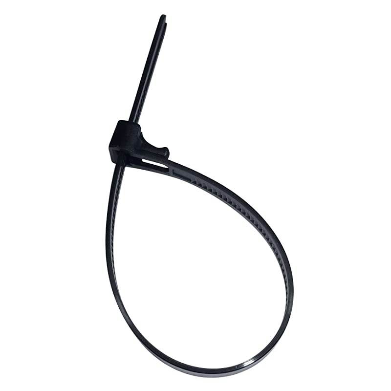 ZipIts Releasable Cable Ties 8 Inch 50 Lb Zip Ties 20 Pieces Assortment 10 Pieces Natural 10 Pieces UV Black UL Listed Contractor Quality Industrial Strength