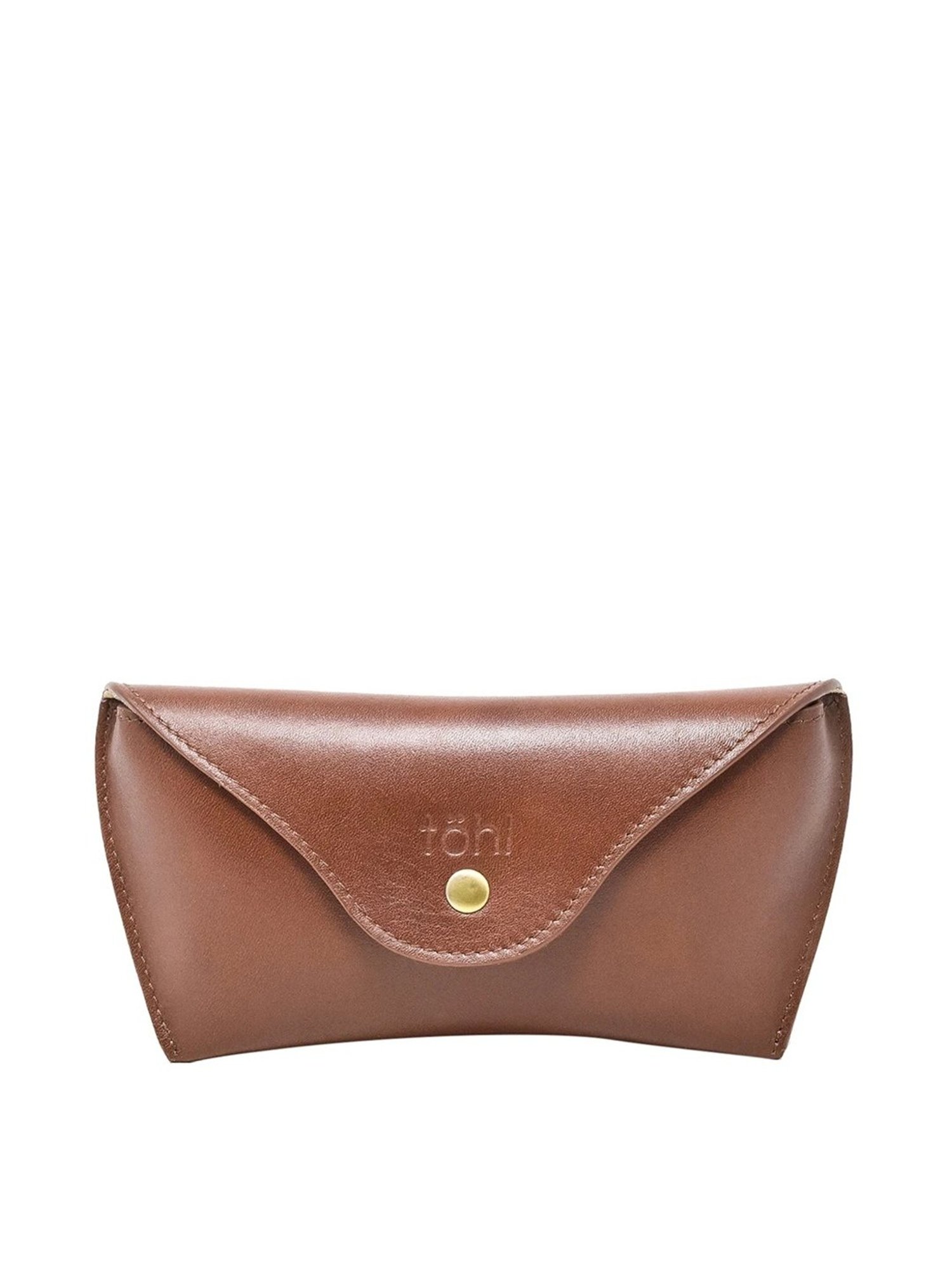 Tohl Volterra Tan Casual Leather Bi-Fold Wallet,Card Holder & Eyewear Case Set for Men