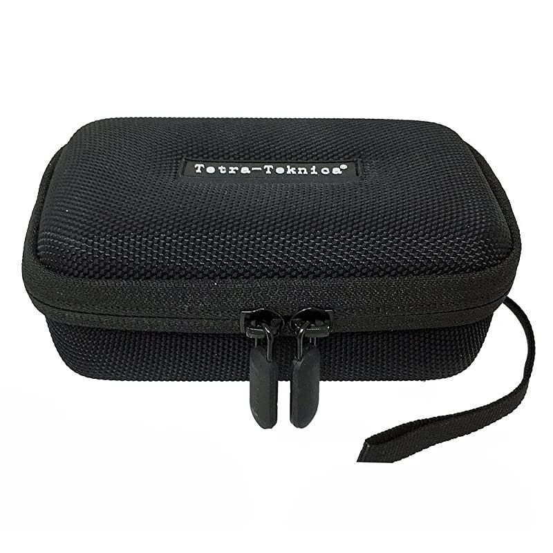 Essentials Series RCH06 DoubleZipper EVA Hard Shell Carrying Travel Case with Lanyard for Point and Shoot Digital Cameras and PocketSize Radios Sony ICFP26 Panasonic RFP50