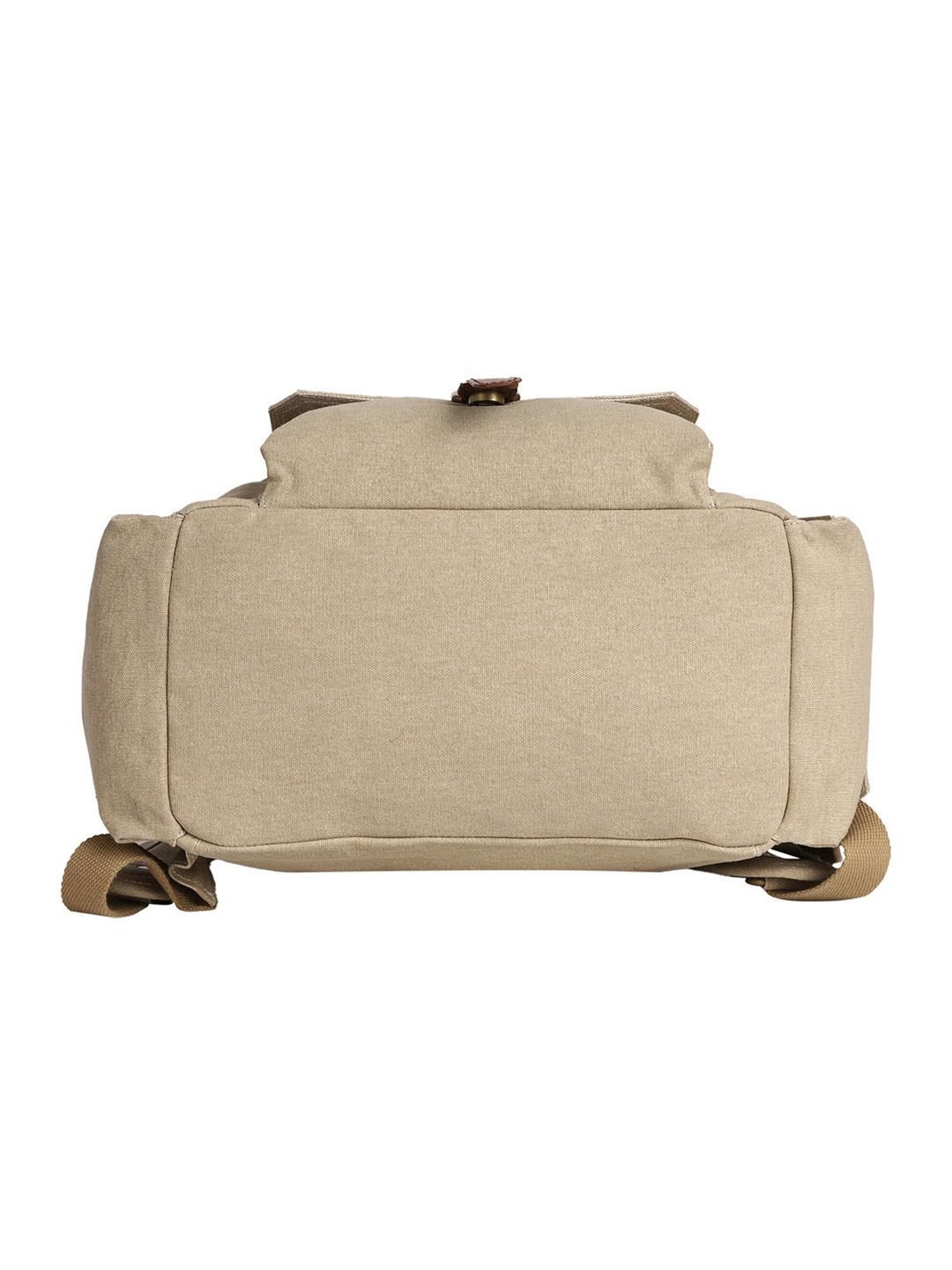 Mona B 18 Ltrs Beige Large Backpack