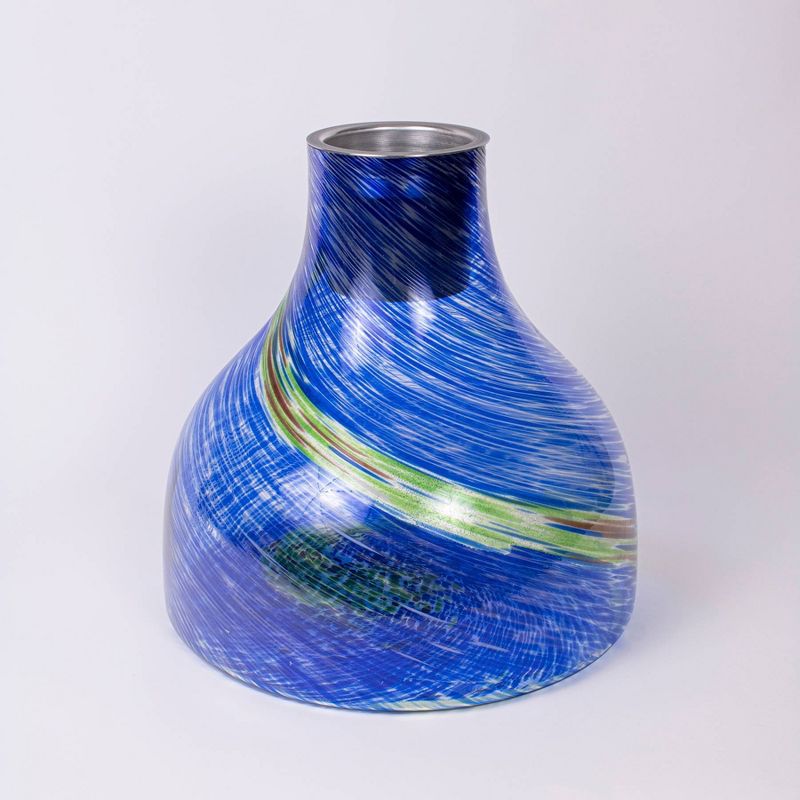 5.5" Petite Lantern Metal Table Torch Black - TIKI