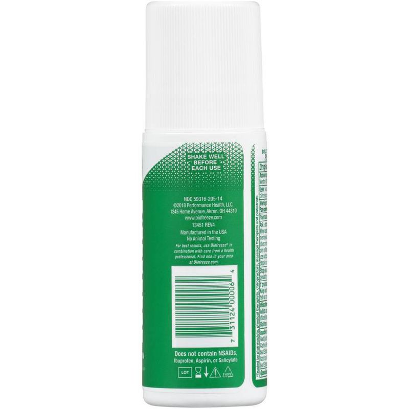 Biofreeze Pain Relieving Roll-On - 2.5 Fl Oz