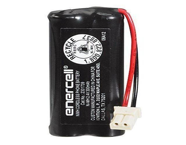 enercell 2.4v/300mah ni-mh battery for cordless phones (2301739) by radioshack / enercell