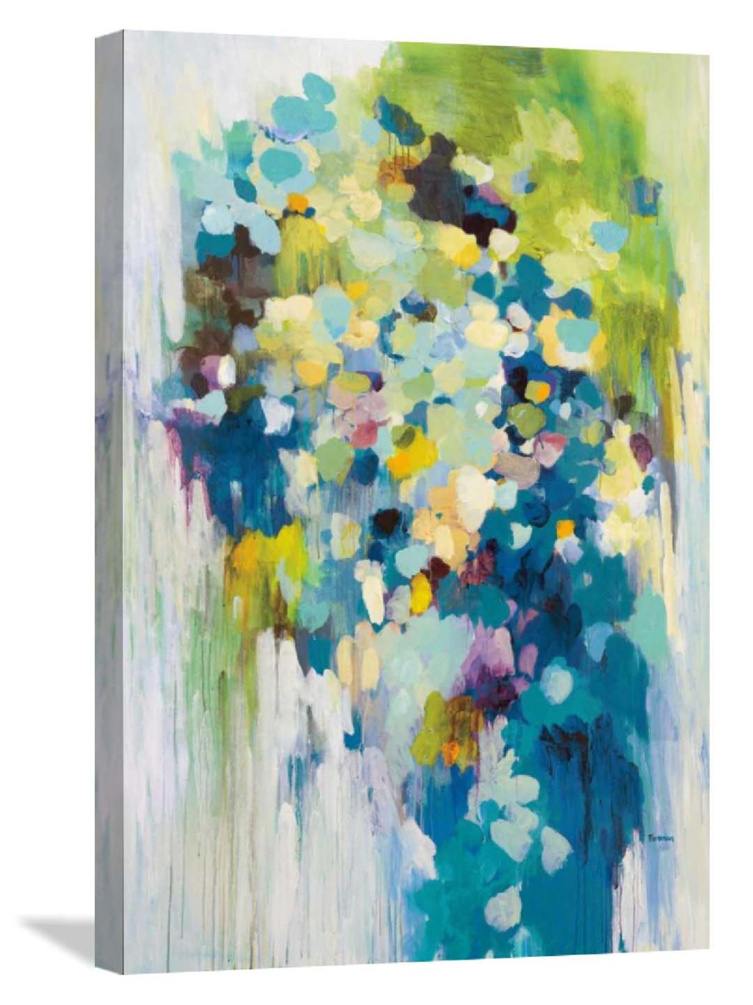 ARTE'VENUE Summer Symphony Multicolor Canvas Wall Arts - Set of 2 (10 X 15 inch Each)