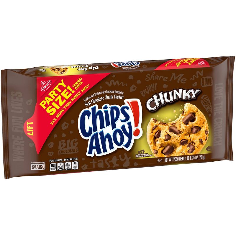 Chips Ahoy! Chunky Party Size - 24.75oz