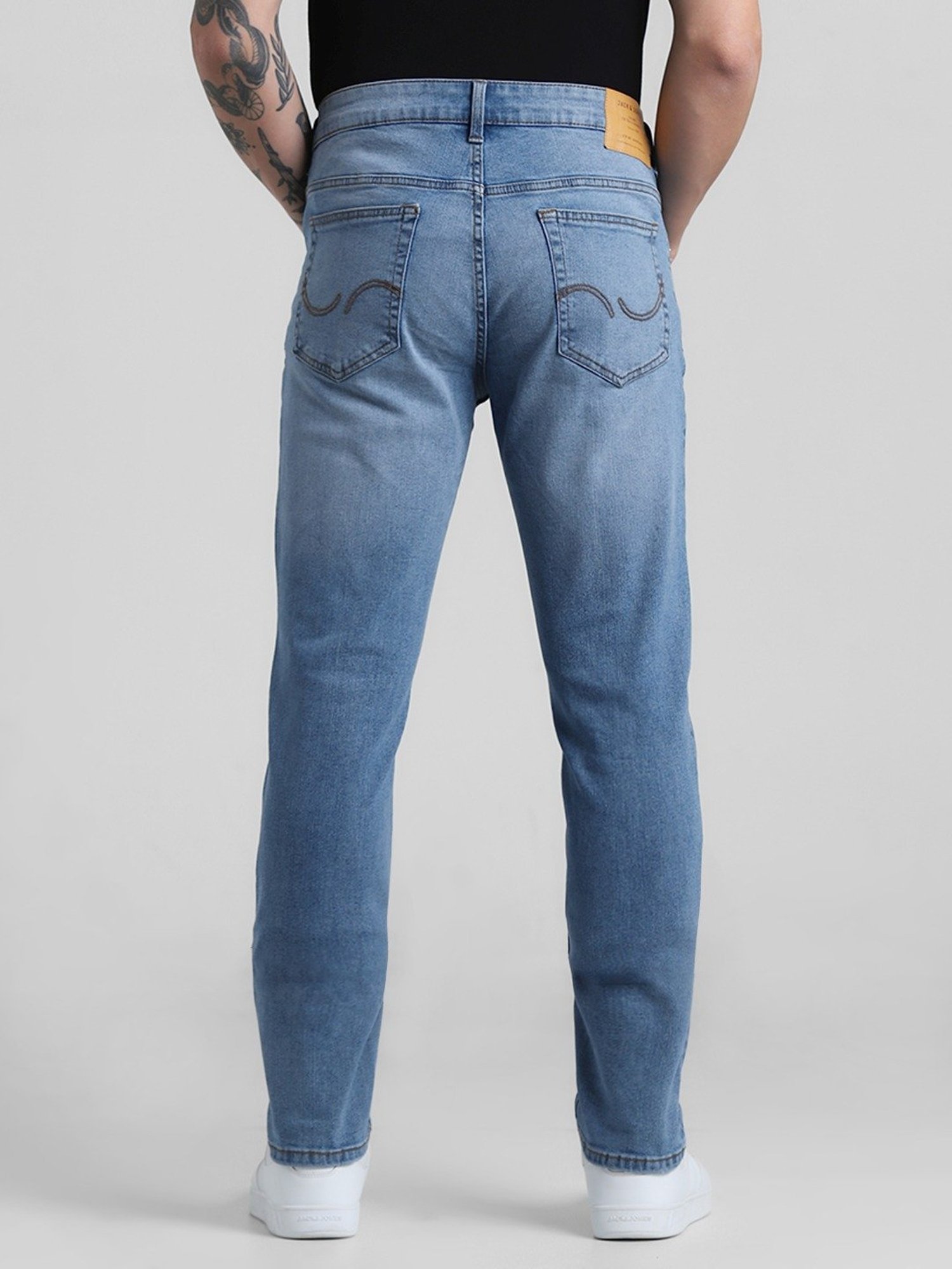 Jack & Jones Light Blue Denim Skinny Fit Jeans