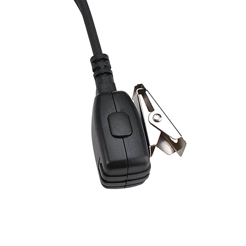XPR3500e Earpiece Headset G Shape with Mic Compatible with Motorola XPR3300 XPR3300e XPR3500 Walkie Talkie