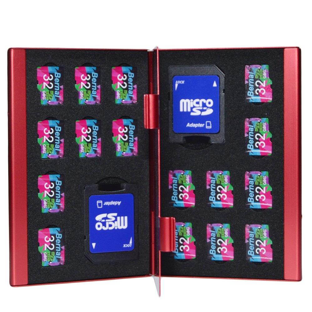 Bernal Micro sd Card 16 Pieces of Package microsdhc 32GB C10 high Memory Card for Smartphone Camera (16pcs X 32GB)