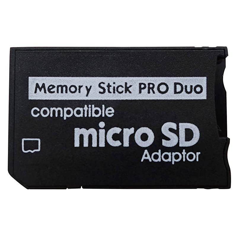 PSP Memory Stick Adapter  Micro SD to Memory Stick PRO Duo MagicGate Card for Sony Playstation Portable Camera Handycam