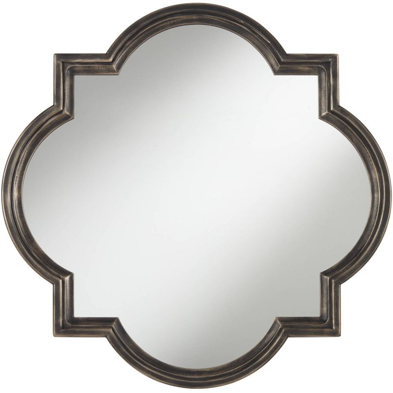 Uttermost Oil-Rubbed Bronze 34" Quatrefoil Wall Mirror