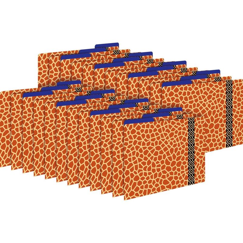 Smead Reinforced End Tab Fastener Folder Two Fasteners Letter Manila 50/BX 34105